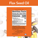 flax seed oil (now foods) supplement facts