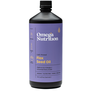 Flax Seed Oil 32oz (Omega Nutrition)