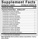flora 50-14 clinical strength innate response supplement facts