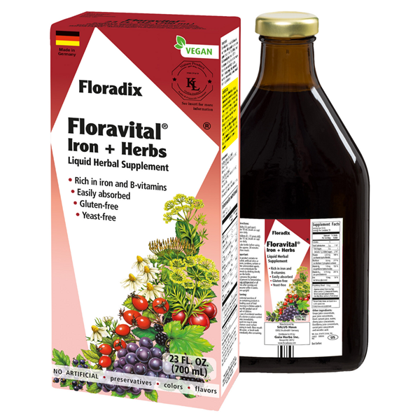 floravital iron & herbs 23oz salus