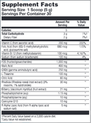 focus fizz gluten free (nutra biogenesis) supplement facts