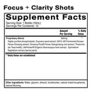 focus + clarity shot quicksilver scientific supplement facts