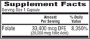 folic acid 20 mg bio-tech pharmacal supplement facts