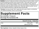 folic acid nutra biogenesis supplement facts