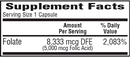 folic acid 5 mg bio-tech pharmacal supplement facts