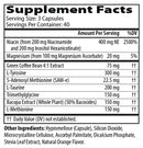 full focus neurobiologix supplement facts