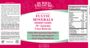 fulvic minerals raspberry (buried treasure) label