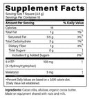 fx dream fx chocolate supplement facts