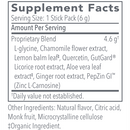g.i. innercalm biocidin botanicals supplement facts