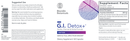 g.i. detox + biocidin botanicals label