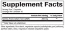gaba-pro bioclinic naturals supplement facts