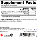 gaba-t sap (nfh nutritional fundamentals) supplement facts