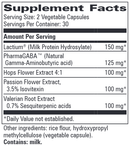 gaba-val (progressive labs) supplement facts