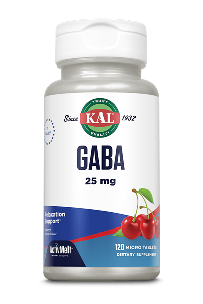 gaba 25 mg cherry KAL