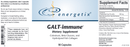 galt-immune (energetix) label