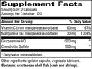G/C 1000 progressive labs supplement facts