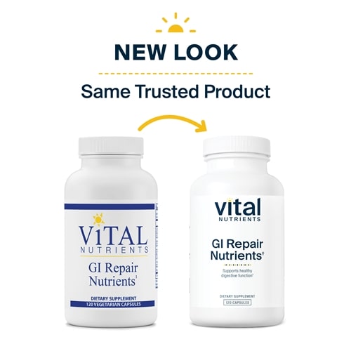 GI Repair Nutrients Vital Nutrients new look