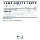 gi repair powder vital nutrients supplement facts