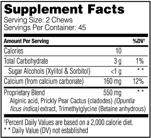 GI Soothe (Enzyme Science) supplement facts