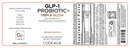glp-1 probiotic+ codeage label