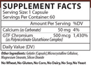 chromacin vinco supplement facts