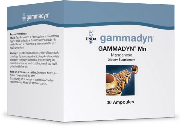 gammadyn manganese unda
