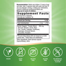 garden veggies nature's way supplement facts