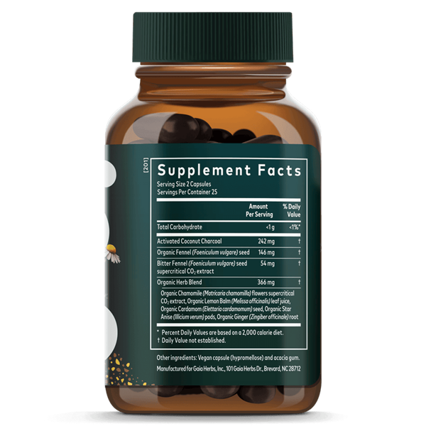 gas & bloating gaia herbs