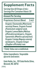 gastric stress formula gaia herbs pro supplement facts