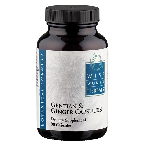 Gentian & Ginger Capsules Wise Woman Herbals