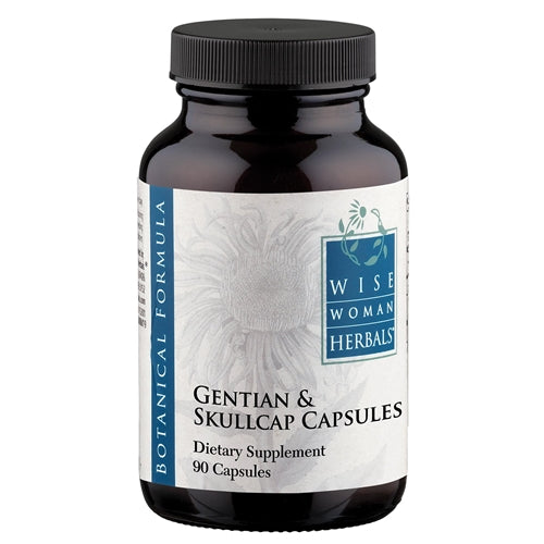 gentian & skullcap capsules wise woman herbals