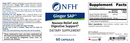 buy ginger sap (nfh nutritional fundamentals)