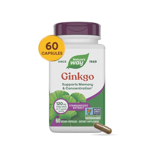 ginkgo capsules nature's way