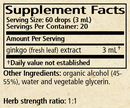 ginkgo wise woman herbals supplement facts