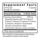 gludazyme (metabolic maintenance) supplement facts