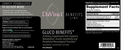 gluco benefits davinci labs label