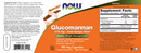 glucomannan 575 mg (now foods) label