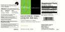 gluconic dmg liquid davinci labs label