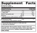 glucosamine sulfate metagenics supplement facts