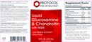 Glucosamine and Chondroitin
