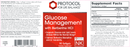 glucose management with berberine hcl (protocol for life balance) label