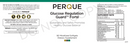 glucose regulation guard forte (perque) label