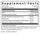 glucose tolerance II allergy research group supplement facts