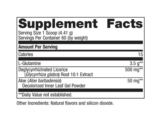 glutagenics powder (metagenics) supplement facts