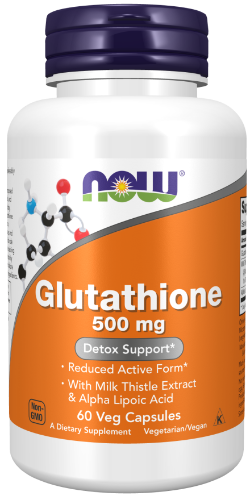 glutathione 500 mg (now foods)