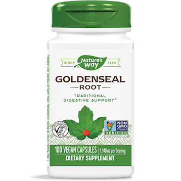 Goldenseal Root veg capsules (Nature's Way) 100ct