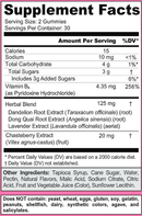 women's PMS relief goli nutrition supplement facts