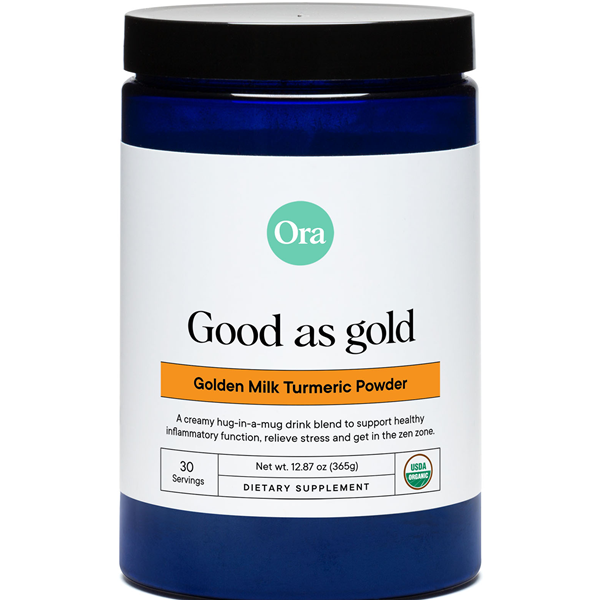 Good As Gold: Organic Golden Milk Turmeric Powder (Ora Organic)