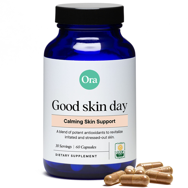 Good Skin Day: Skin Inflammation Support Capsules (Ora Organic)