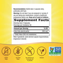 gotu kola nature's way supplement facts